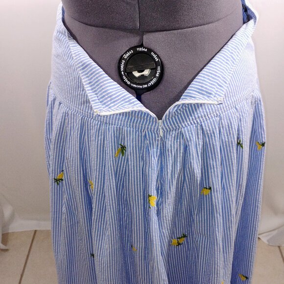 Free Assembly Women’s Plus Pleated Cotton Maxi Skirt | Size 20W | NWT - Picture 5 of 16